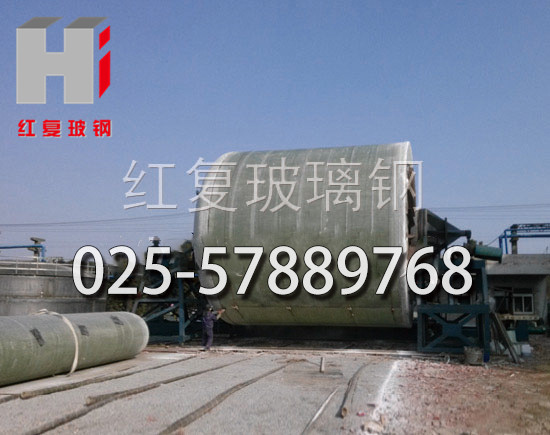 现场卧式缠绕法储罐